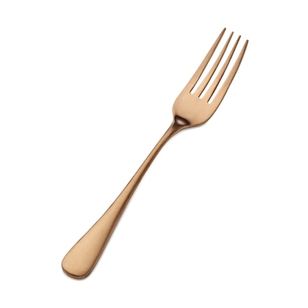 Bon Chef Como, Dinner Fork, Satin Finish, 18/10, 8.25" - Rose Gold Matte , set of 12 S4105RGM